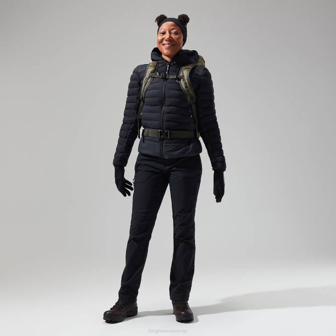 Berghaus ženske sorodna jakna 6JTH368 oblačila Črna