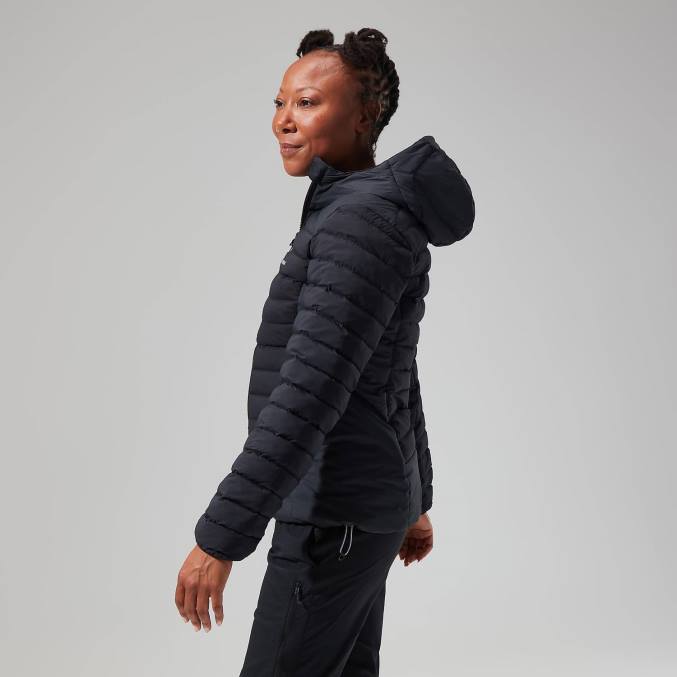 Berghaus ženske sorodna jakna 6JTH368 oblačila Črna