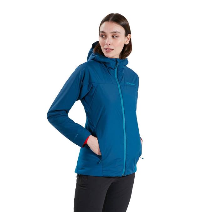 Berghaus ženske tangra izolirana jakna 6JTH371 oblačila modra