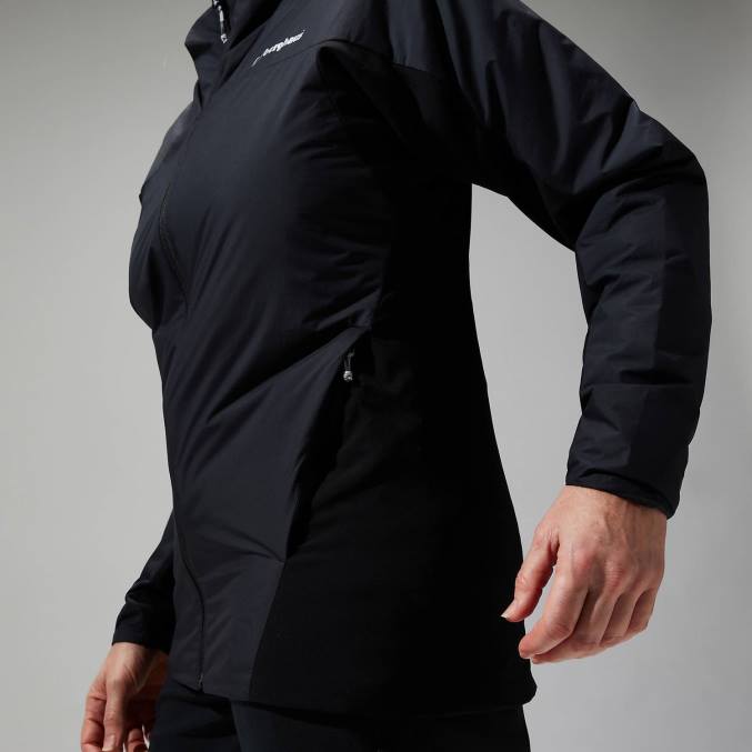 Berghaus ženske tangra izolirana jakna 6JTH372 oblačila Črna