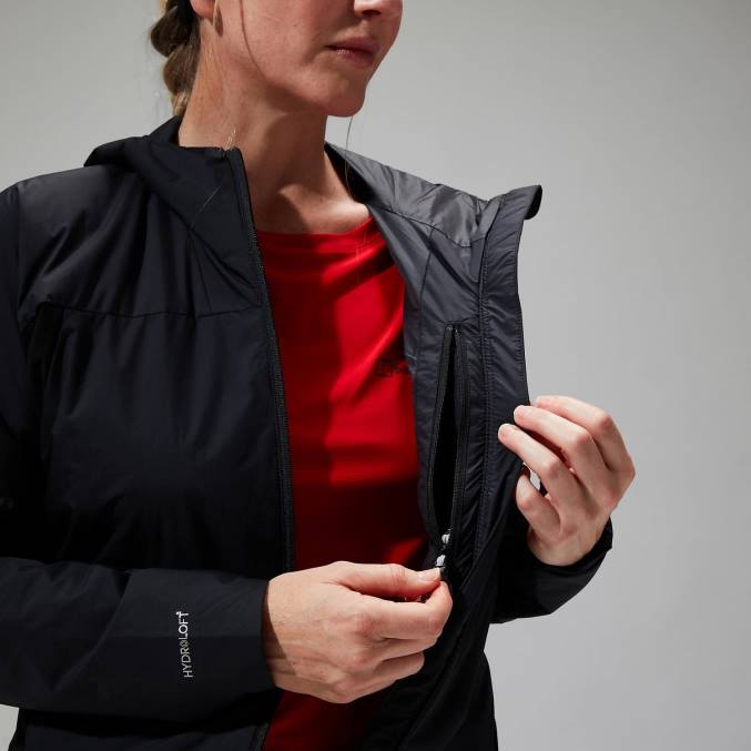 Berghaus ženske tangra izolirana jakna 6JTH372 oblačila Črna