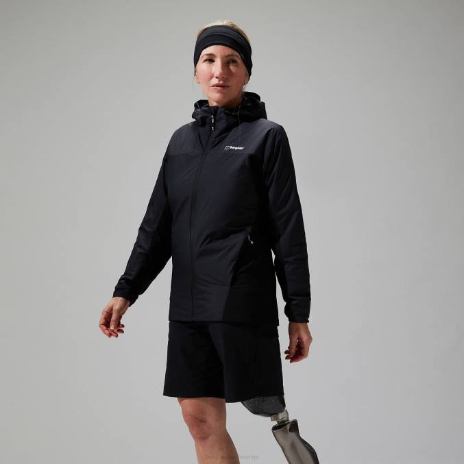 Berghaus ženske tangra izolirana jakna 6JTH372 oblačila Črna
