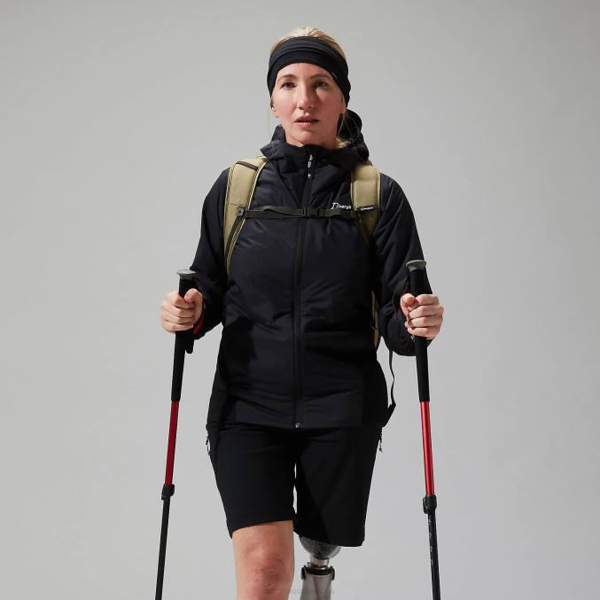 Berghaus ženske tangra izolirana jakna 6JTH372 oblačila Črna