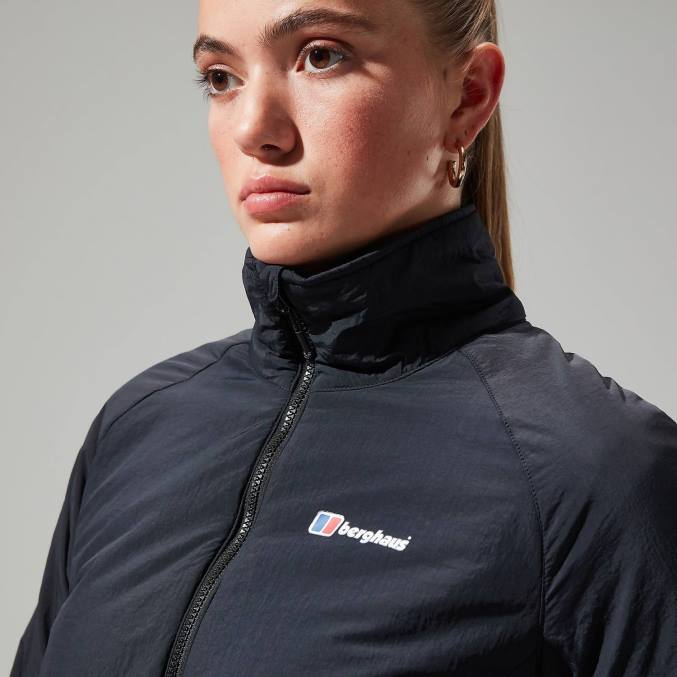 Berghaus ženske urbana paviark jakna 6JTH358 oblačila Črna