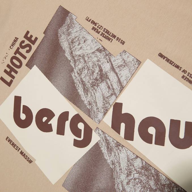 Berghaus ženske lhotse zine majica s kratkimi rokavi 6JTH463 oblačila naravno