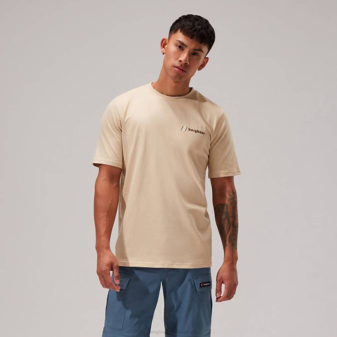 Berghaus ženske lhotse zine majica s kratkimi rokavi 6JTH463 oblačila naravno