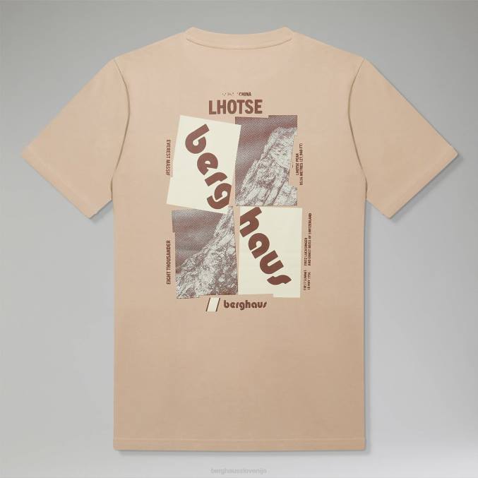 Berghaus ženske lhotse zine majica s kratkimi rokavi 6JTH463 oblačila naravno