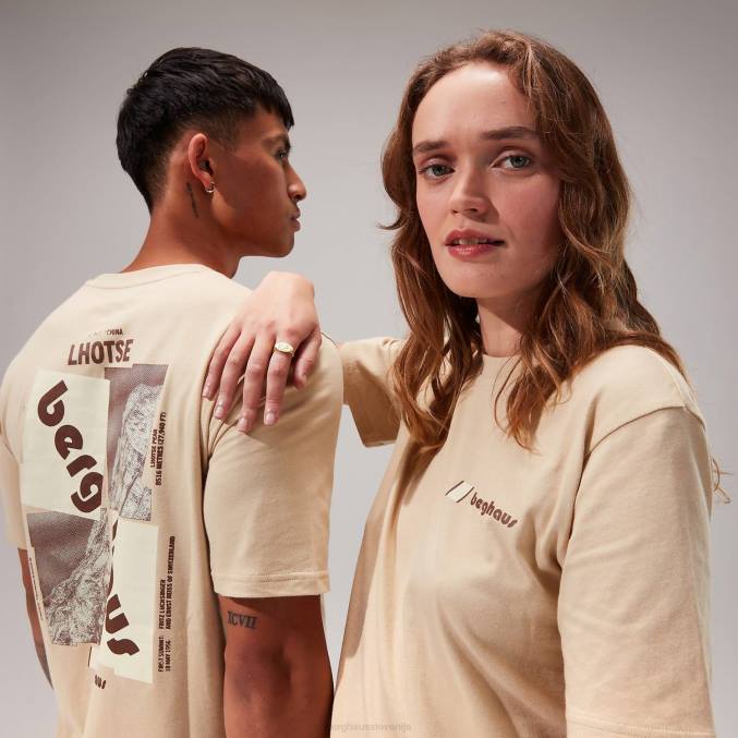 Berghaus ženske lhotse zine majica s kratkimi rokavi 6JTH463 oblačila naravno