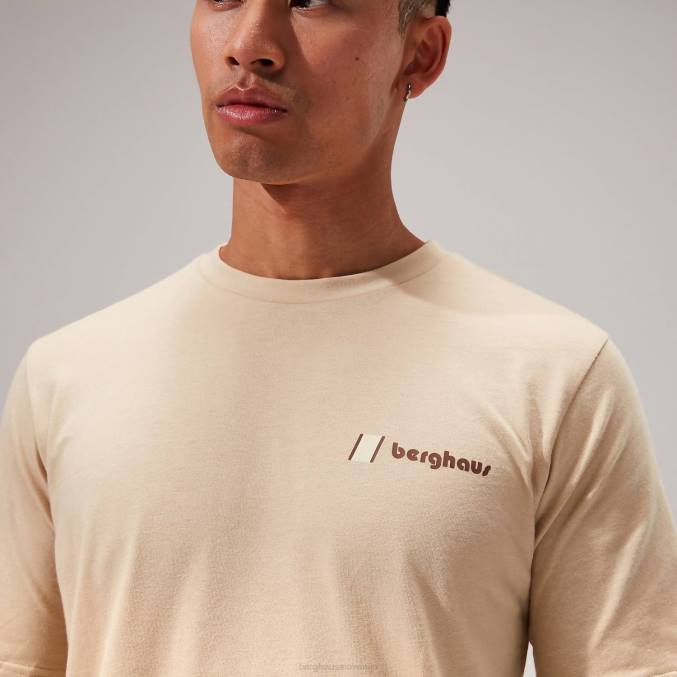 Berghaus ženske lhotse zine majica s kratkimi rokavi 6JTH463 oblačila naravno