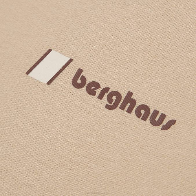 Berghaus ženske lhotse zine majica s kratkimi rokavi 6JTH463 oblačila naravno