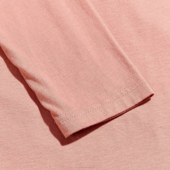 Berghaus ženske linearna ležeča majica z dolgimi rokavi 6JTH483 oblačila roza