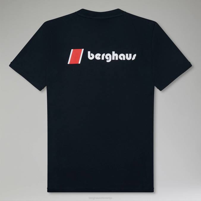 Berghaus ženske majice z logotipom heritage f&b 6JTH475 oblačila Črna