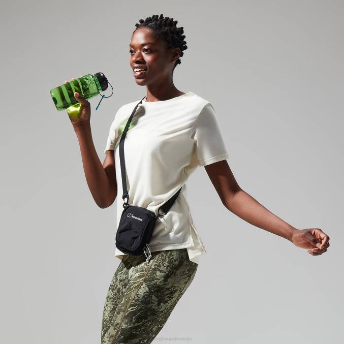 Berghaus ženske sproščena tech super raztegljiva majica 6JTH472 oblačila bela kost