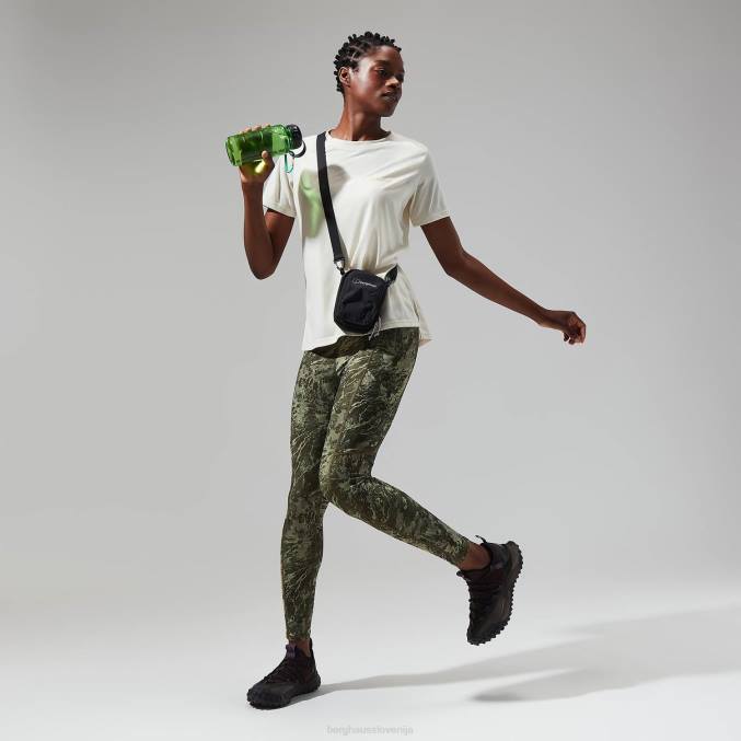 Berghaus ženske sproščena tech super raztegljiva majica 6JTH472 oblačila bela kost