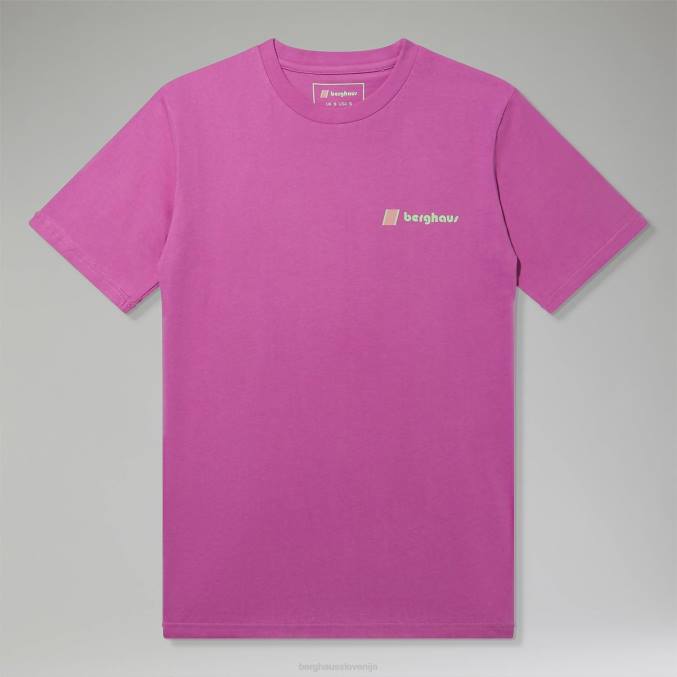 Berghaus ženske statična majica kanchenjunga 6JTH498 oblačila vijolična