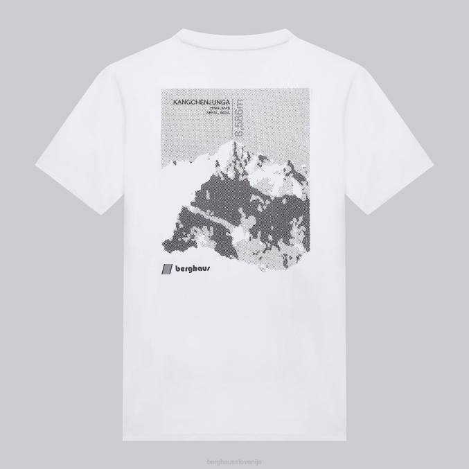 Berghaus ženske statične majice kanchenjunga 6JTH495 oblačila bela