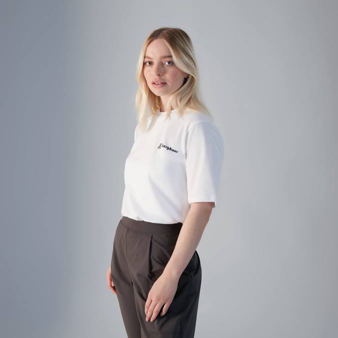 Berghaus ženske statične majice kanchenjunga 6JTH495 oblačila bela