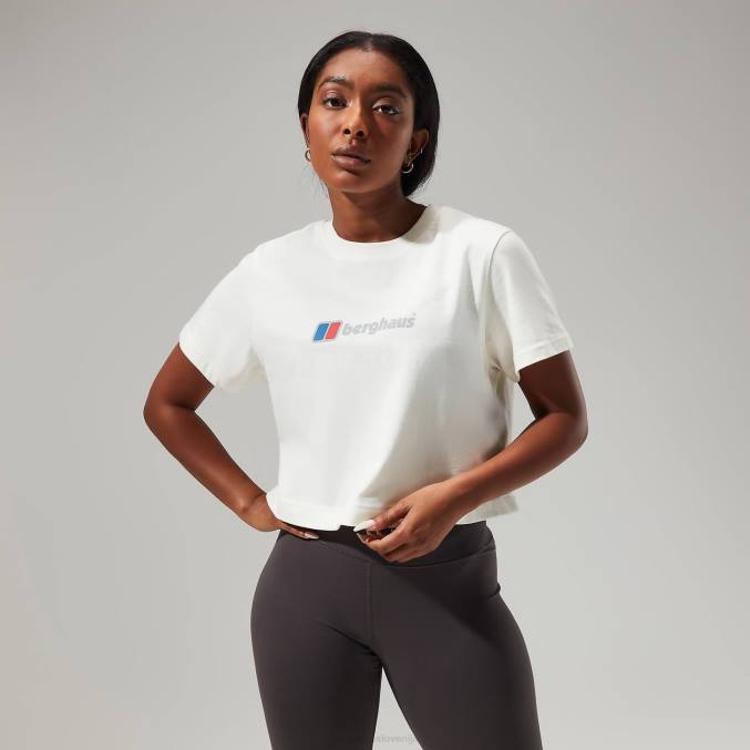 Berghaus ženske urbana kratke majice s kratkimi rokavi 6JTH468 oblačila kokosovo mleko