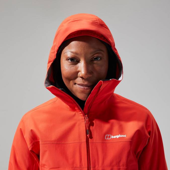 Berghaus ženske Highland storm 3l nepremočljiva jakna 6JTH328 oblačila poinciana