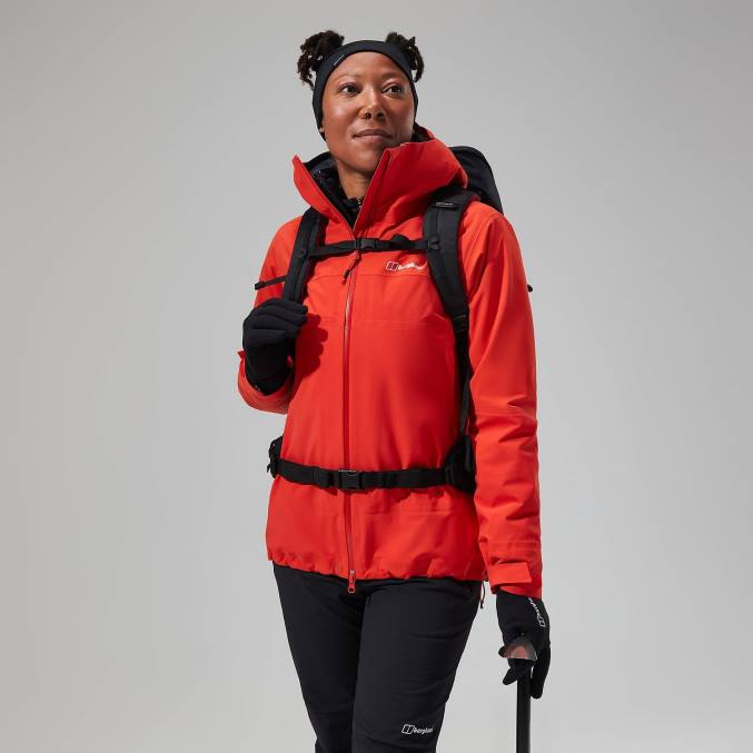 Berghaus ženske Highland storm 3l nepremočljiva jakna 6JTH328 oblačila poinciana