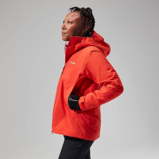 Berghaus ženske Highland storm 3l nepremočljiva jakna 6JTH328 oblačila poinciana