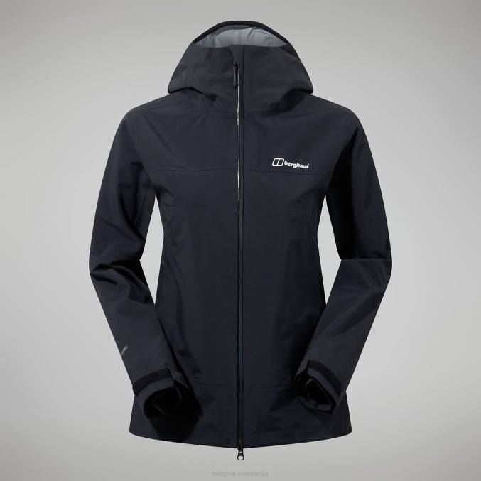 Berghaus ženske Highland storm 3l nepremočljiva jakna 6JTH329 oblačila jet črna