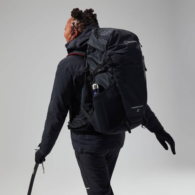 Berghaus ženske Highland storm 3l nepremočljiva jakna 6JTH329 oblačila jet črna