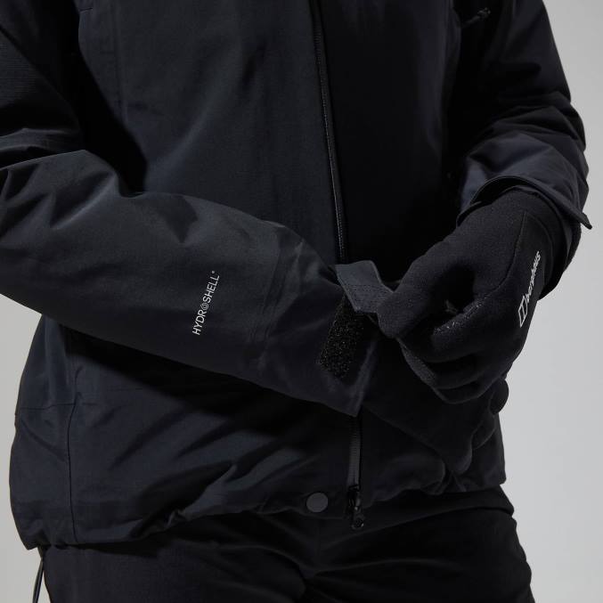 Berghaus ženske Highland storm 3l nepremočljiva jakna 6JTH329 oblačila jet črna