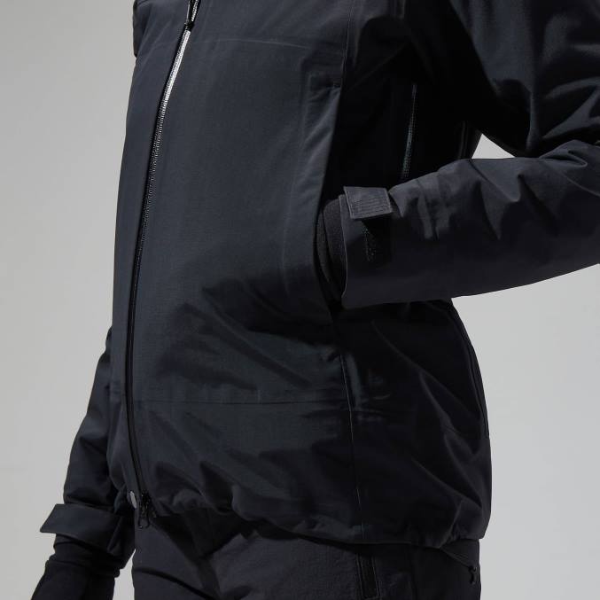 Berghaus ženske Highland storm 3l nepremočljiva jakna 6JTH329 oblačila jet črna