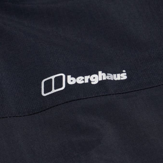 Berghaus ženske Highland storm 3l nepremočljiva jakna 6JTH329 oblačila jet črna