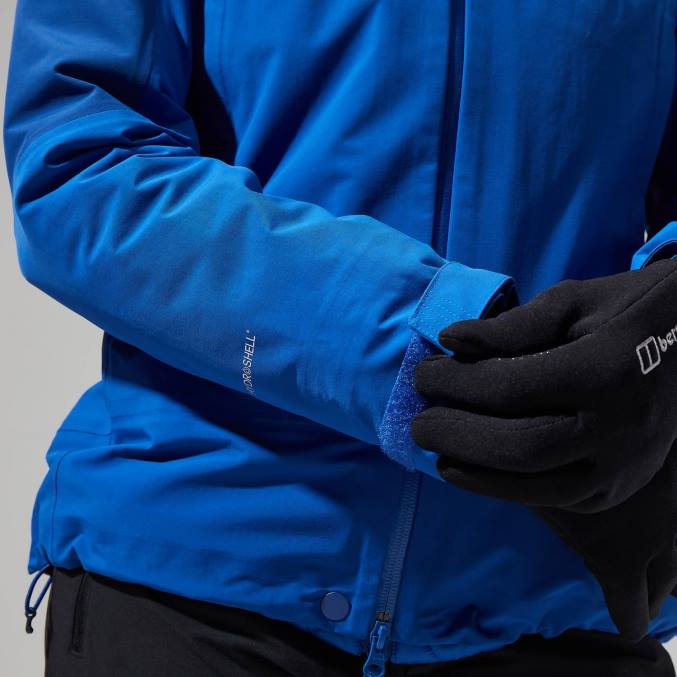Berghaus ženske Highland storm 3l nepremočljiva jakna 6JTH330 oblačila brskanje po spletu/sodalit modra