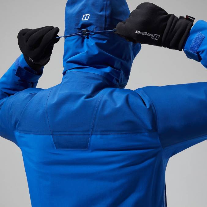 Berghaus ženske Highland storm 3l nepremočljiva jakna 6JTH330 oblačila brskanje po spletu/sodalit modra