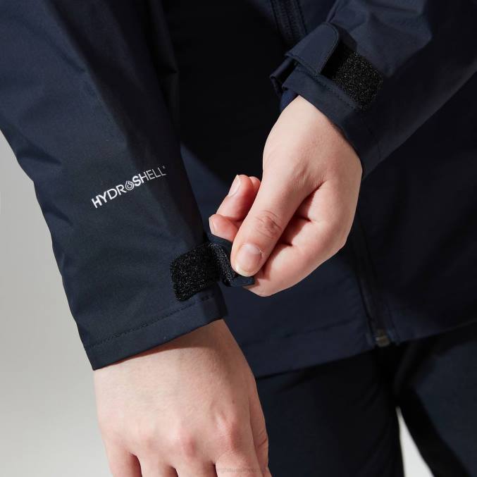 Berghaus ženske deluge profesionalna jakna 6JTH325 oblačila Črna