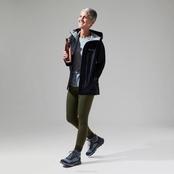 Berghaus ženske deluge profesionalna jakna 6JTH325 oblačila Črna