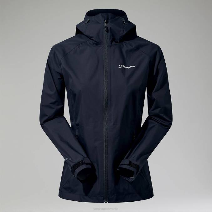 Berghaus ženske deluge profesionalna jakna 6JTH325 oblačila Črna