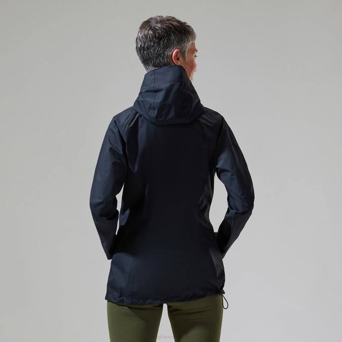 Berghaus ženske deluge profesionalna jakna 6JTH325 oblačila Črna