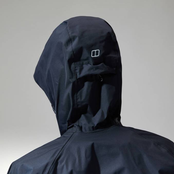 Berghaus ženske deluge profesionalna jakna 6JTH325 oblačila Črna