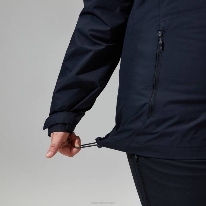 Berghaus ženske deluge profesionalna jakna 6JTH325 oblačila Črna