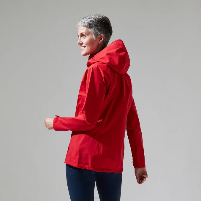 Berghaus ženske deluge profesionalna jakna 6JTH326 oblačila rdeča