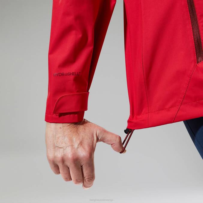 Berghaus ženske deluge profesionalna jakna 6JTH326 oblačila rdeča