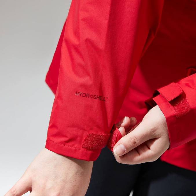 Berghaus ženske deluge profesionalna jakna 6JTH326 oblačila rdeča