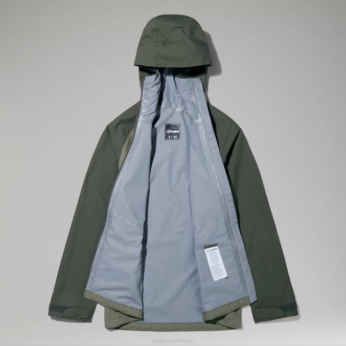 Berghaus ženske deluge profesionalna jakna 6JTH350 oblačila zelena/temno zelena