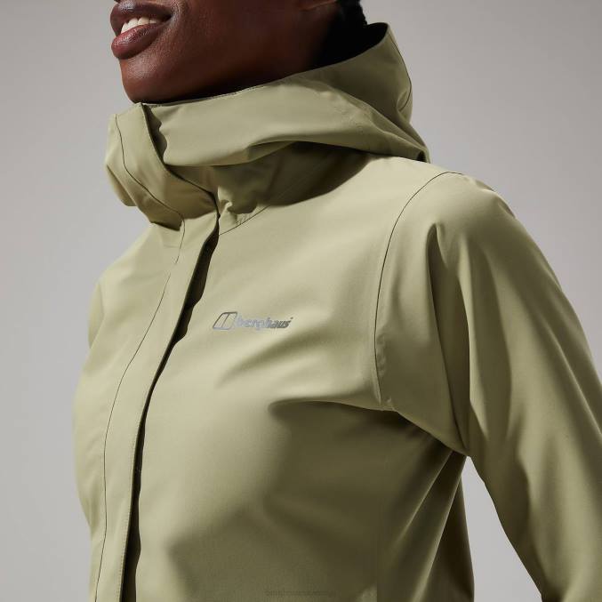 Berghaus ženske dolga jakna omeara 6JTH323 oblačila zelena