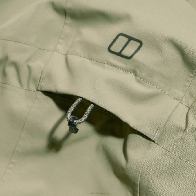 Berghaus ženske dolga jakna omeara 6JTH323 oblačila zelena