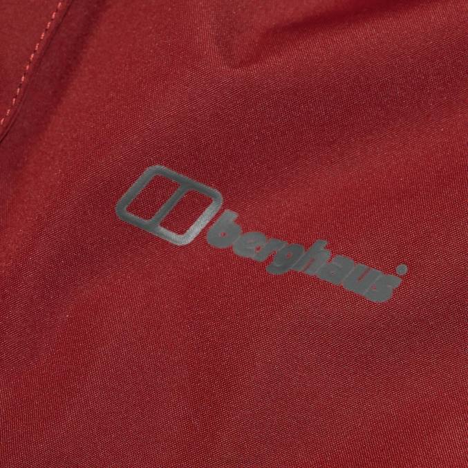 Berghaus ženske dolga jakna omeara 6JTH324 oblačila temno rdeča