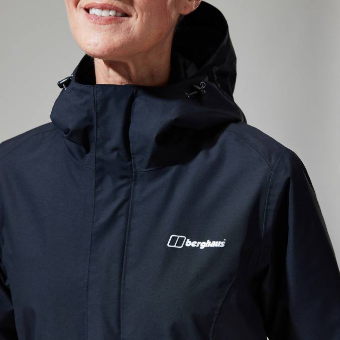 Berghaus ženske elara gemini jakna 3v1 6JTH304 oblačila Črna