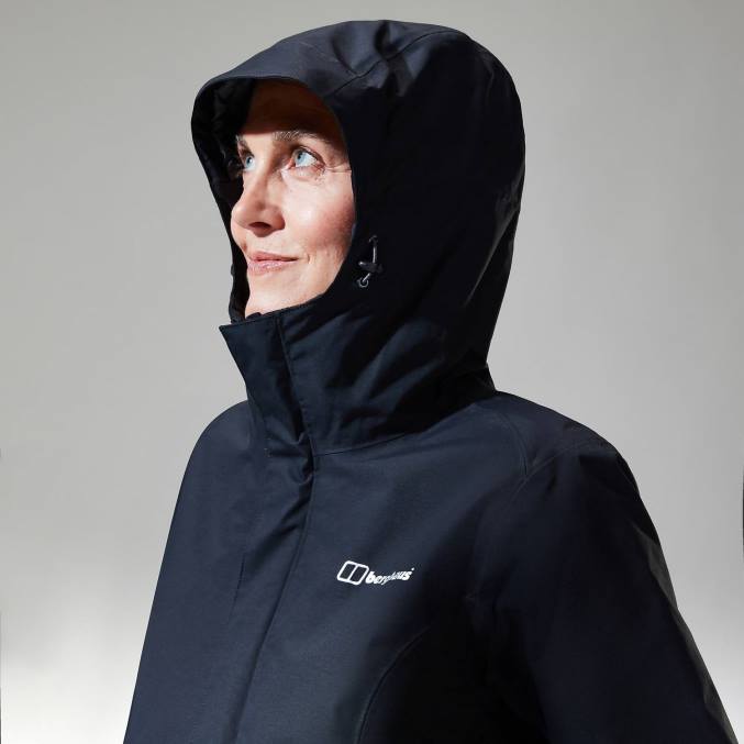 Berghaus ženske elara gemini jakna 3v1 6JTH304 oblačila Črna