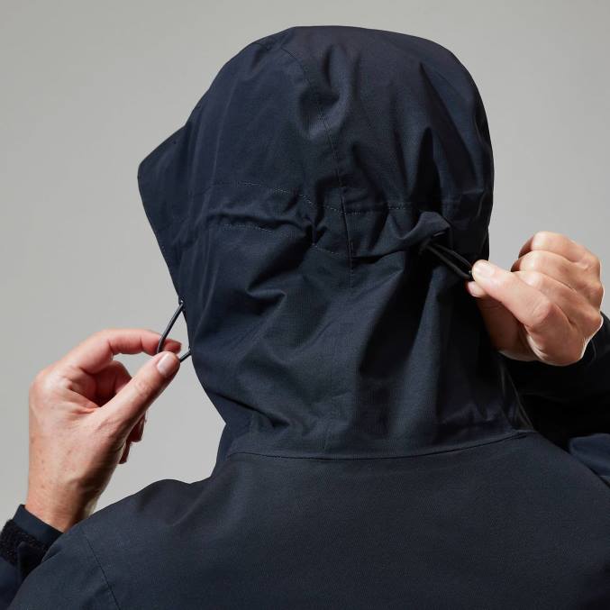 Berghaus ženske elara gemini jakna 3v1 6JTH304 oblačila Črna