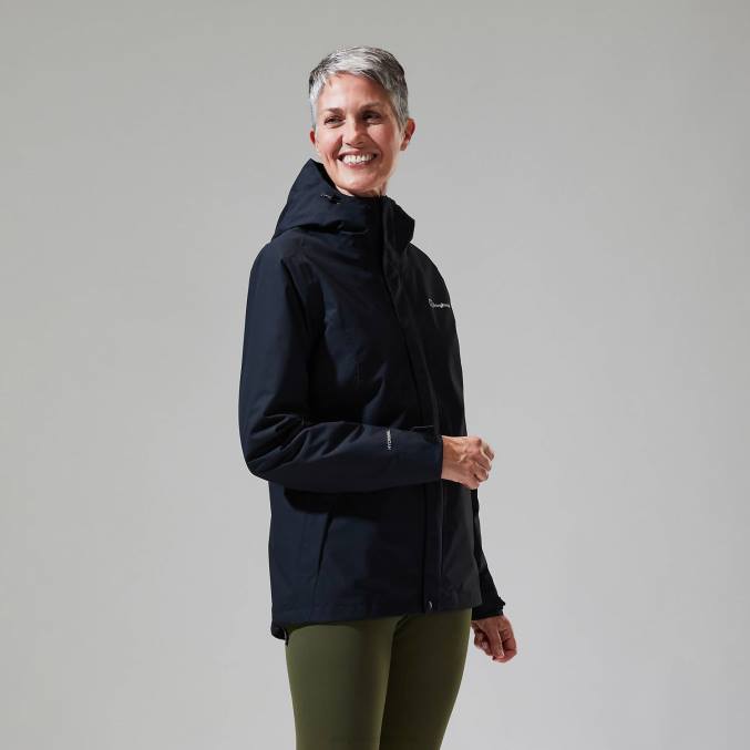 Berghaus ženske elara gemini jakna 3v1 6JTH304 oblačila Črna