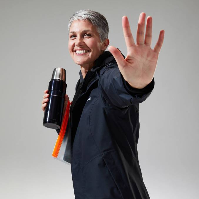 Berghaus ženske elara gemini jakna 3v1 6JTH304 oblačila Črna